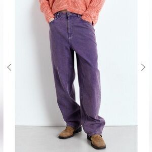 American Vintage Purple Women Jeans